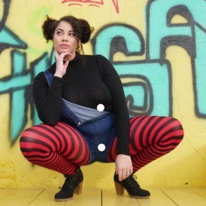 Set of 3 Goth Halloween tights by Snag in Size F!